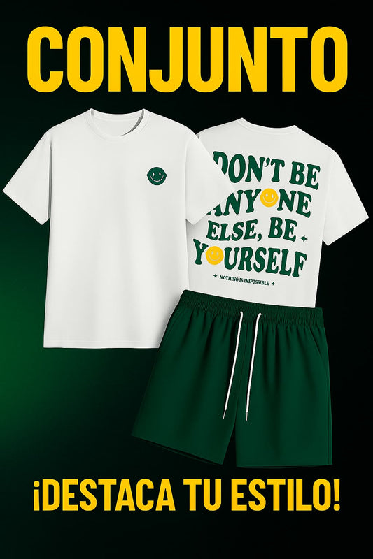 Conjunto Oversize “Be Your Self” + Vístete cómodo y como pocos visten