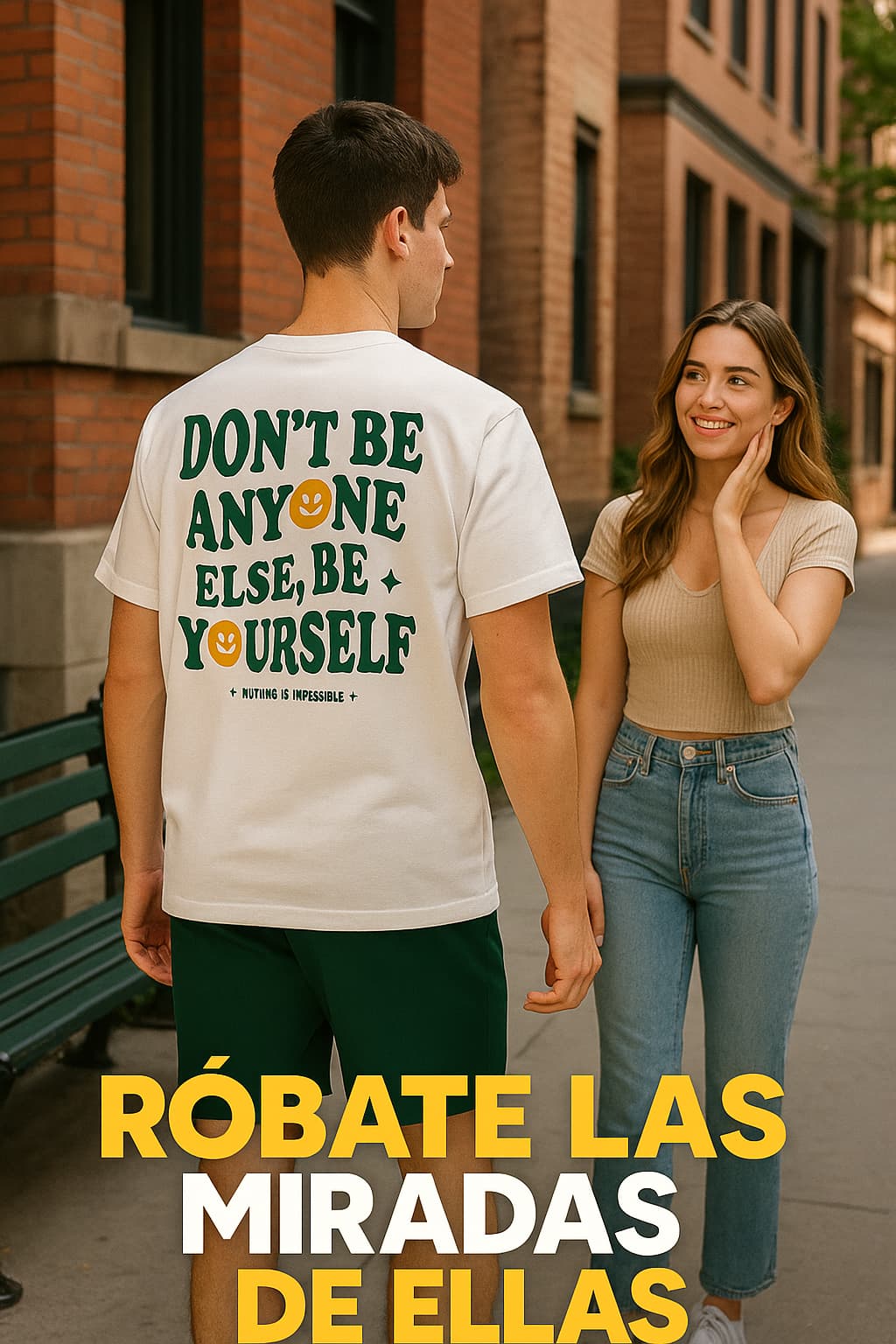 Conjunto Oversize “Be Your Self” + Vístete cómodo y como pocos visten